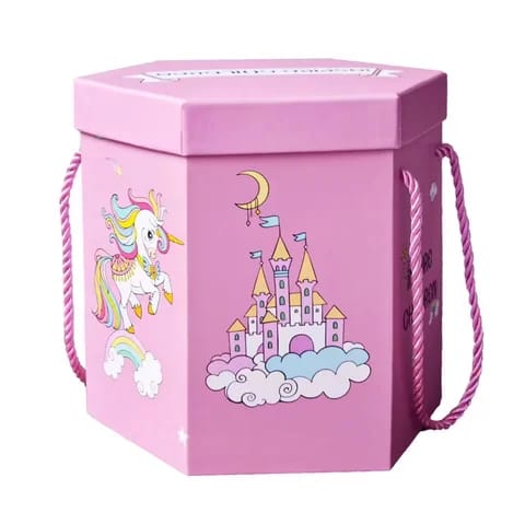 Set De Arte Caja Hexagonal